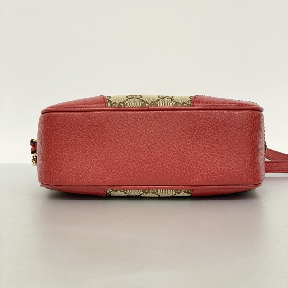 GUCCI Brown Canvas Shoulder Bag - Picture 3 of 12